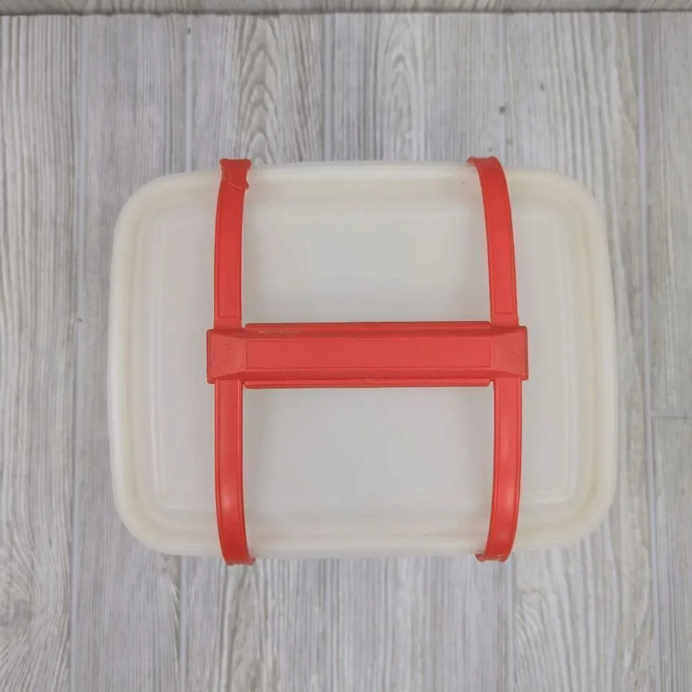 Vintage Tupperware Modular Mates Pantry Storage Set with Lids 7 Piece Set